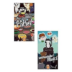 Mavi Geve Kedisi 2 Kitaplık Set - Binnur Miniç