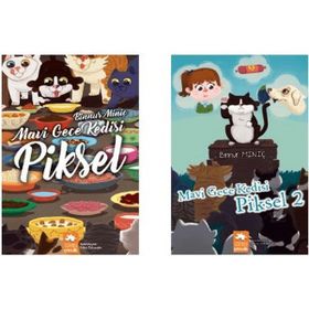 Mavi Geve Kedisi 2 Kitaplık Set - Binnur Miniç