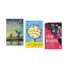 Mavi Kanatlar - Limon Kütüphanesi - Çiçek Ekspresi Set - 3 Kitap - Jef Aerts