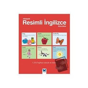 Mavi Kelebek Yayınları Alfabetik Resimli İngilizce Sözcükler