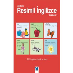 Mavi Kelebek Yayınları Alfabetik Resimli İngilizce Sözcükler