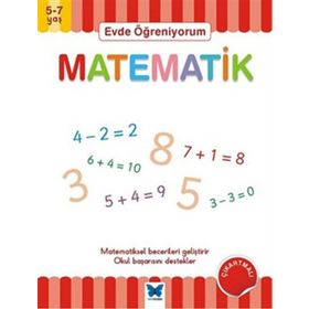 Mavi Kelebek Yayınları Evde Öğreniyorum - Matematik