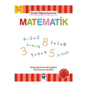 Mavi Kelebek Yayınları Evde Öğreniyorum - Matematik