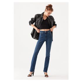 Mavi Kendra düz kadın kot pantolon Blau (Indigo Blue Sateen Str 28925) 30W / 34L