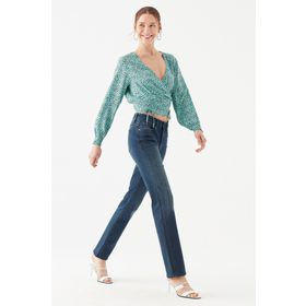 Mavi Kendra düz kadın kot pantolon Blau (Indigo Blue Sateen Str 28925) 30W / 34L