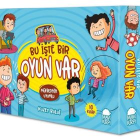 Mavi Kirpi Bu İşte Bir Oyun Var 10 Kitap Set