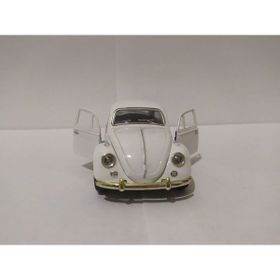 Mavi Kraliyet İlan Metal Vosvos Dünyası Kapılar Kaput Açılır Çek Bırak Sessiz 12 cm Ölçek 1:24 Model Araba