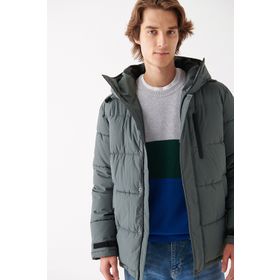 Mavi M010426-71598 Yeşil Erkek Mont