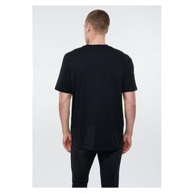 Mavi M0610100-900 Bisiklet Yaka Baskılı Siyah Erkek T-Shirt