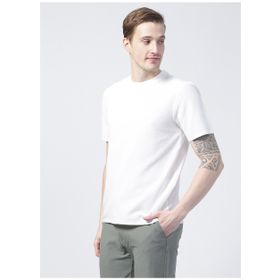 Mavi M0610277-70054 Bisiklet Yaka Normal Kalıp Düz Beyaz Erkek T-Shirt