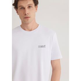 Mavi M0610360-620 Bisiklet Yaka Loose Fit Düz Erkek T-shirt