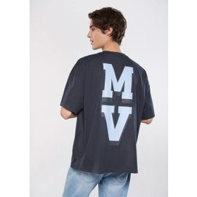 Mavi M0611205-82336 Derin Tas Gri Erkek MVTR91 Baskılı T-Shirt