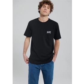 Mavi M0611714-900_MAVİ LOGO Bisiklet Yaka Düz Siyah Erkek T-Shirt