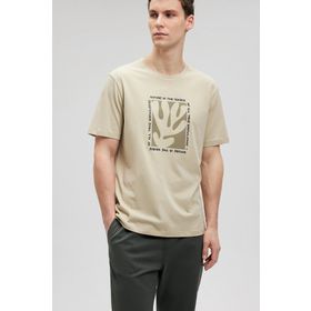 Mavi M0612033-70186 Bej Erkek T-shirt