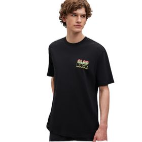 Mavi M0612109-900 Sıyah Loose Clapback Erkek T-shirt