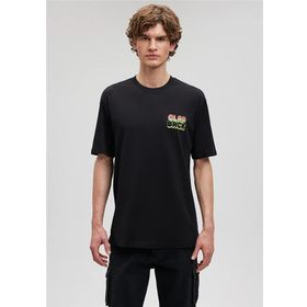 Mavi M0612109-900 Sıyah Loose Clapback Erkek T-shirt