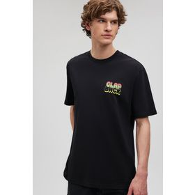 Mavi M0612109-900 Sıyah Loose Clapback Erkek T-shirt