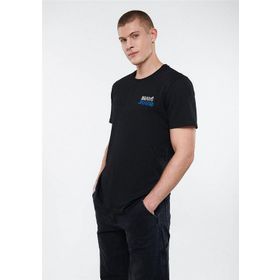 Mavi M066841-900 23Y Siyah Mavi Baskılı Erkek T-Shirt