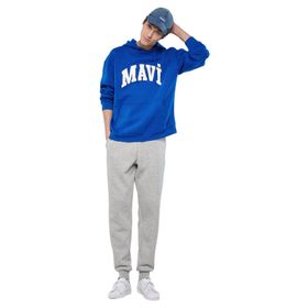 Mavi M066980-80196 Gri Erkek Eşofman Altı