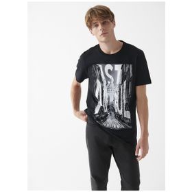 Mavi M067053-900 Galata İstanbul Siyah Erkek T-Shirt