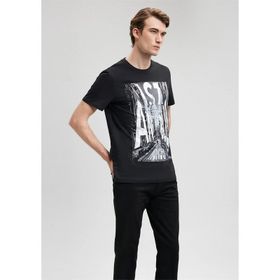 Mavi M067053-900 Galata İstanbul Siyah Erkek T-Shirt