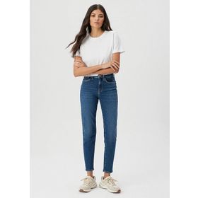 Mavi M100277-33687 Koyu Gold Shape Kadın Mom Cindy Denim Pantolon