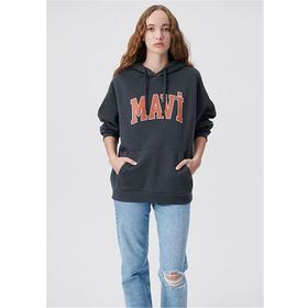Mavi M1600361-80106 Antrasit Kadın Sweatshirt