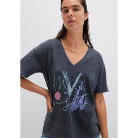 Mavi M1601176-900 Bisiklet Yaka Normal Kalıp Kadın T-Shirt