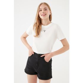 Mavi M1601185-33389 Beyaz Kadın T-Shirt