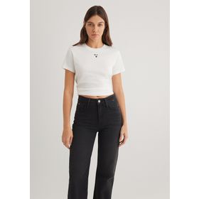 Mavi M1601185-33389 Beyaz Kadın T-Shirt