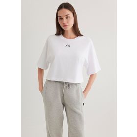Mavi M1611585-620 Beyaz Kadın T-shirt
