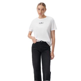 Mavi M1611594-620 Beyaz Kadın T-shirt