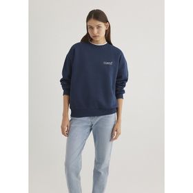 Mavi M1611656-82454 Yuvarlak Yaka Lacivert Kadın Sweatshirt