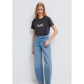 Mavi M1612232-34853 Gri Kadın T-shirt