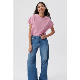 Mavi M168220-71064 Pembe Kadın T-Shirt