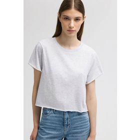 Mavi M168220-86685 Gri Kadın T-shirt