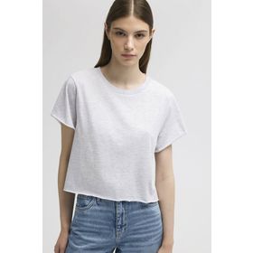 Mavi M168220-86685 Gri Kadın T-shirt