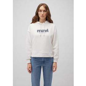 Mavi M168334-81964 Kırık Beyaz Kadın Sweatshirt