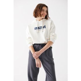 Mavi M168334-81964 Kırık Beyaz Kadın Sweatshirt