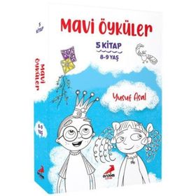 Mavi Öyküler Set 5 Kitap Takım Yusuf Asal