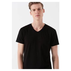 Mavi Siyah Erkek T-Shirt