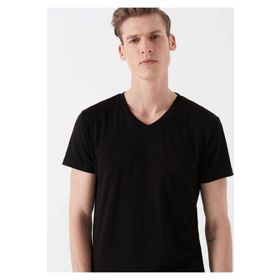 Mavi Siyah Erkek T-Shirt
