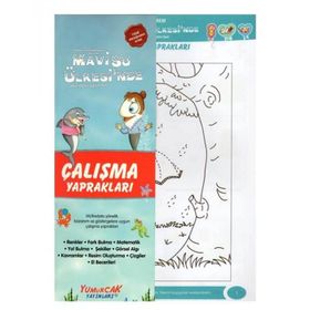 Mavi Su Ülkesinde Çalışma Yaprakları-Yumurcak Yayınları