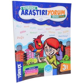 Mavi Tebeşir Yayınları 3. Sınıf Öykülerle Araştırıyorum Öğreniyorum