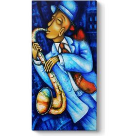 Mavili Jazz Sanatçısı Tablosu