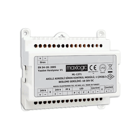 Mavili ML-1371 Akıllı Adresli Siren Kontrol Modülü