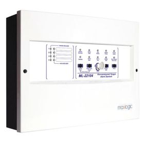 Mavili ML-22104 Maxlogic Konvansiyonel 4 Bölgeli Yangın Alarm Santrali