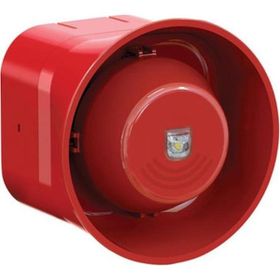 Mavili ML-2430 Kırmızı 24V DC Flaşörlü Elektronik Siren