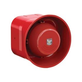 Mavili ML-2430 Kırmızı 24V DC Flaşörlü Elektronik Siren