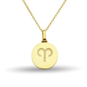 Mavio Gold Koç Burcu Kadın Gümüş Kolye